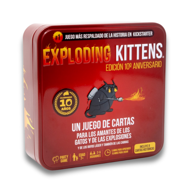 Exploding Kittens Aniversario 10 Años